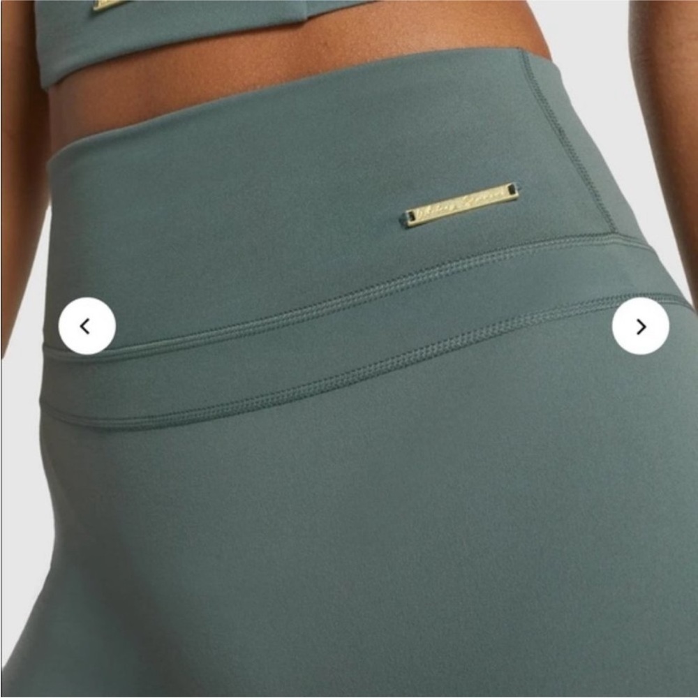 Gymshark Green Performance Athletic Shorts - Picture 3 of 6